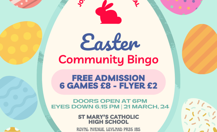 Image of Easter Community Bingo 
